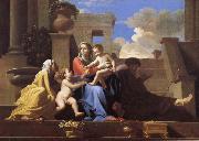 Nicolas Poussin, The Holy Family on the Steps